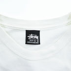 STUSSY × OUR LEGACY 半袖 Tシャツ DOT PIGMENT DYED TEE バックプリント WORK SHOP L ホワイト