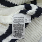 Brooks Brothers Vネック チルデンニット セーター L ネイビー ホワイト