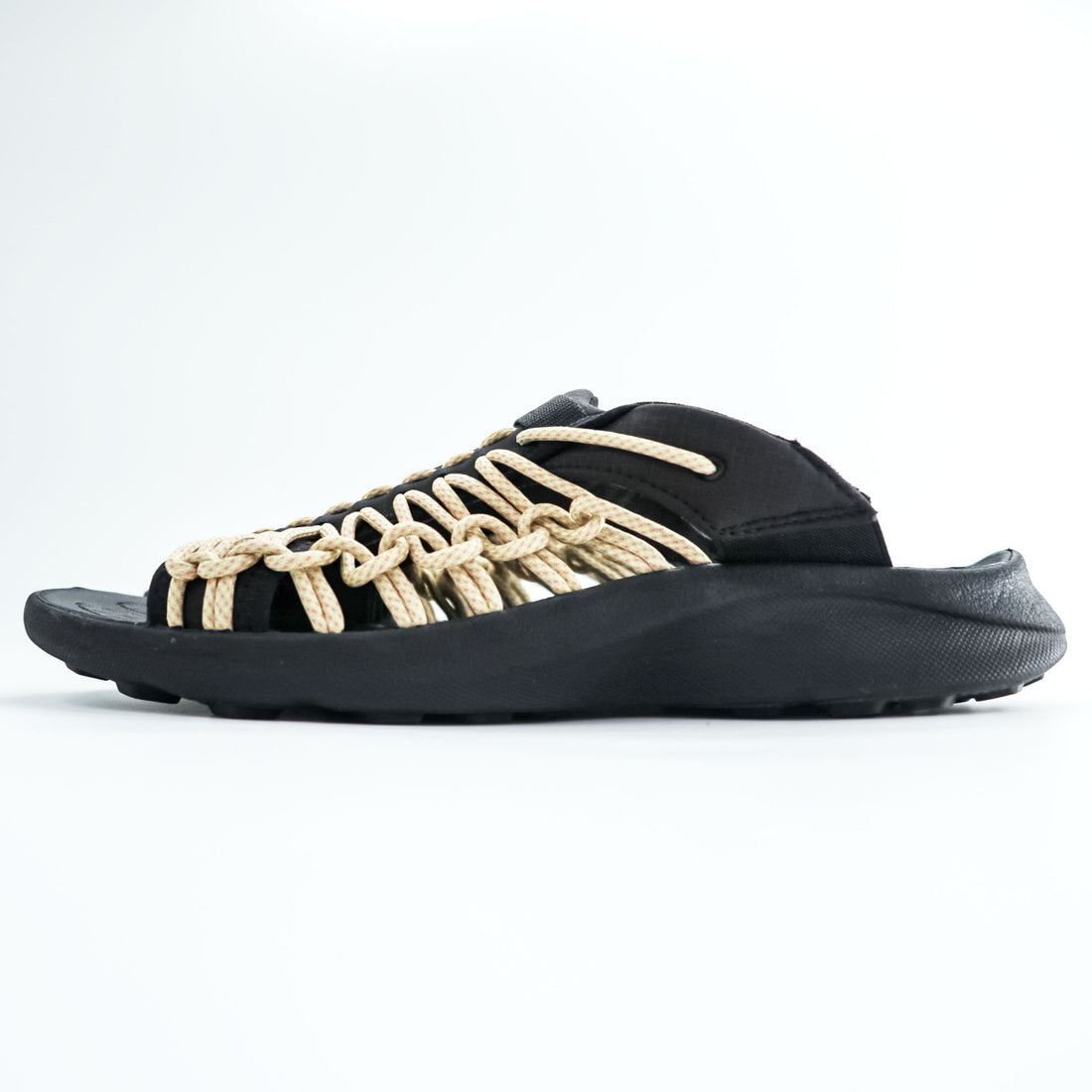 KEEN ユニーク UNEEK SLIDE スライドサンダル 28cm ブラック ベージュ 1024895