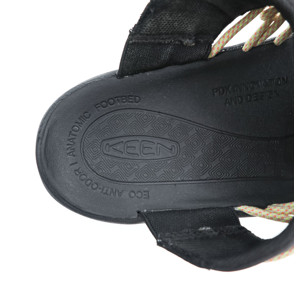 KEEN ユニーク UNEEK SLIDE スライドサンダル 28cm ブラック ベージュ 1024895