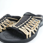 KEEN ユニーク UNEEK SLIDE スライドサンダル 28cm ブラック ベージュ 1024895