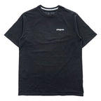 Patagonia Tシャツ S ブラック バックプリント Fitz Roy Horizons Tee レスポンシビリティー 38501
