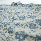 reyn spooner 90年代 ヴィンテージ ハワイ製 アロハシャツ 半袖シャツ L ベージュ 花柄 ボタンダウン