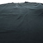 AURALEE スーパーソフトピケ ヘンリーネック Tシャツ L ブラック SUPER SOFT PIQUE HENRY NECK 鹿の子 A9SH02SK 日本製