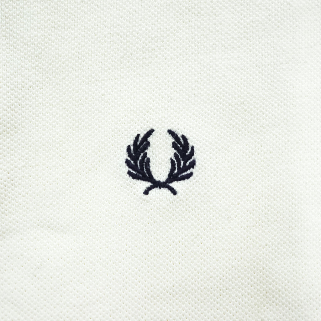 FRED PERRY 90年代 ヴィンテージ 英国製 ポロシャツ L ホワイト イングランド製