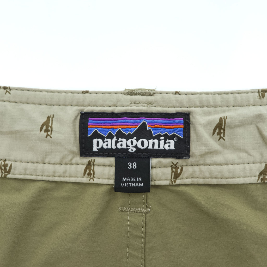 Patagonia ナイロンショーツ ショートパンツ XL ベージュ ストレッチ Stretch Wavefarer Walk Shorts 86640