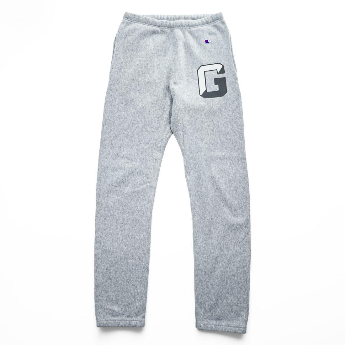 BEAMS別注 Champion リバースウィーブ スウェットパンツ L グレー REVERSE WEAVE 裏起毛 カレッジ 11-24-0486-411