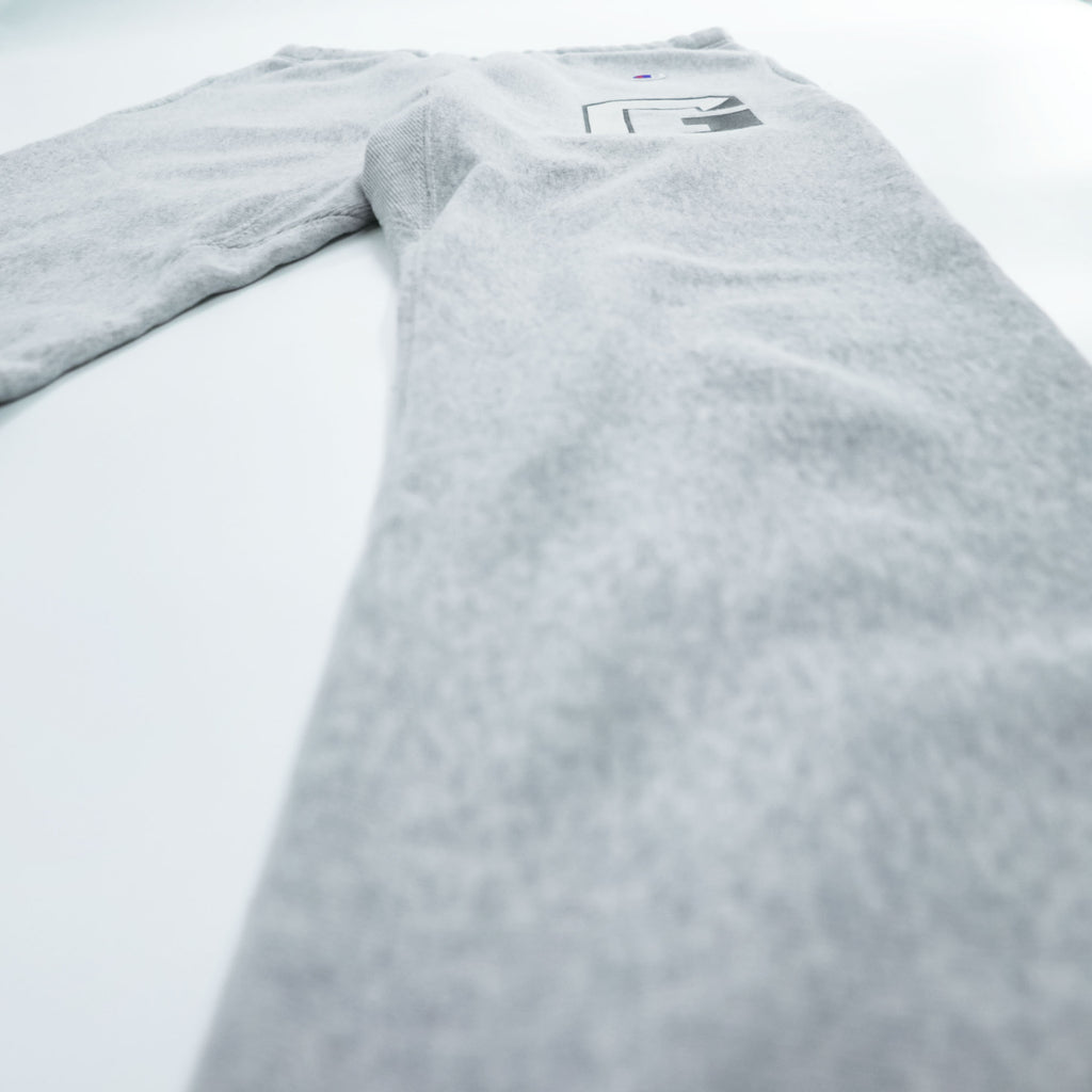BEAMS別注 Champion リバースウィーブ スウェットパンツ L グレー REVERSE WEAVE 裏起毛 カレッジ 11-24-0486-411