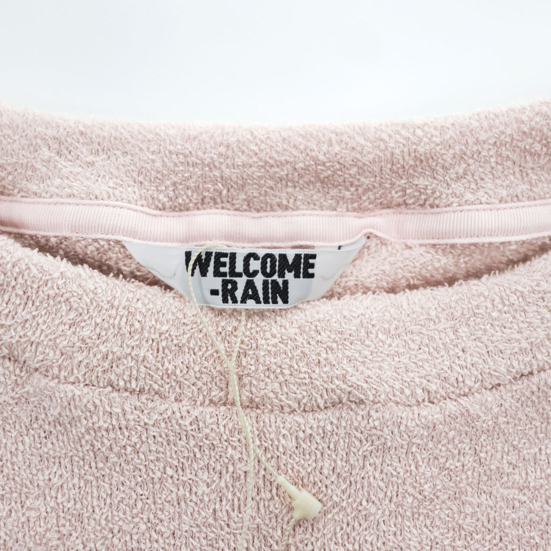 WELCOME-RAIN 日本製 パイルスウェット L ドローコード 未使用品 SILVER & GOLD 1LDK 取扱い WR2-CP001