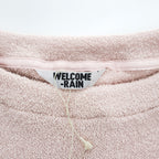 WELCOME-RAIN 日本製 パイルスウェット L ドローコード 未使用品 SILVER & GOLD 1LDK 取扱い WR2-CP001