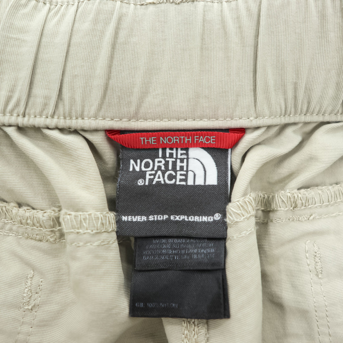 THE NORTH FACE アウトドア カーゴショーツ ショートパンツ M ベージュ ベルト付