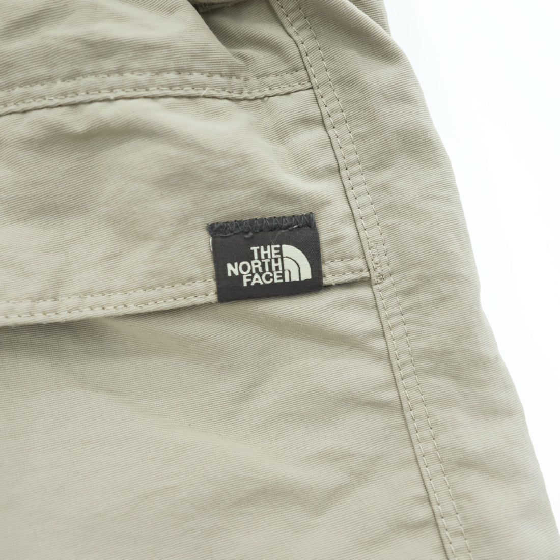 THE NORTH FACE アウトドア カーゴショーツ ショートパンツ M ベージュ ベルト付