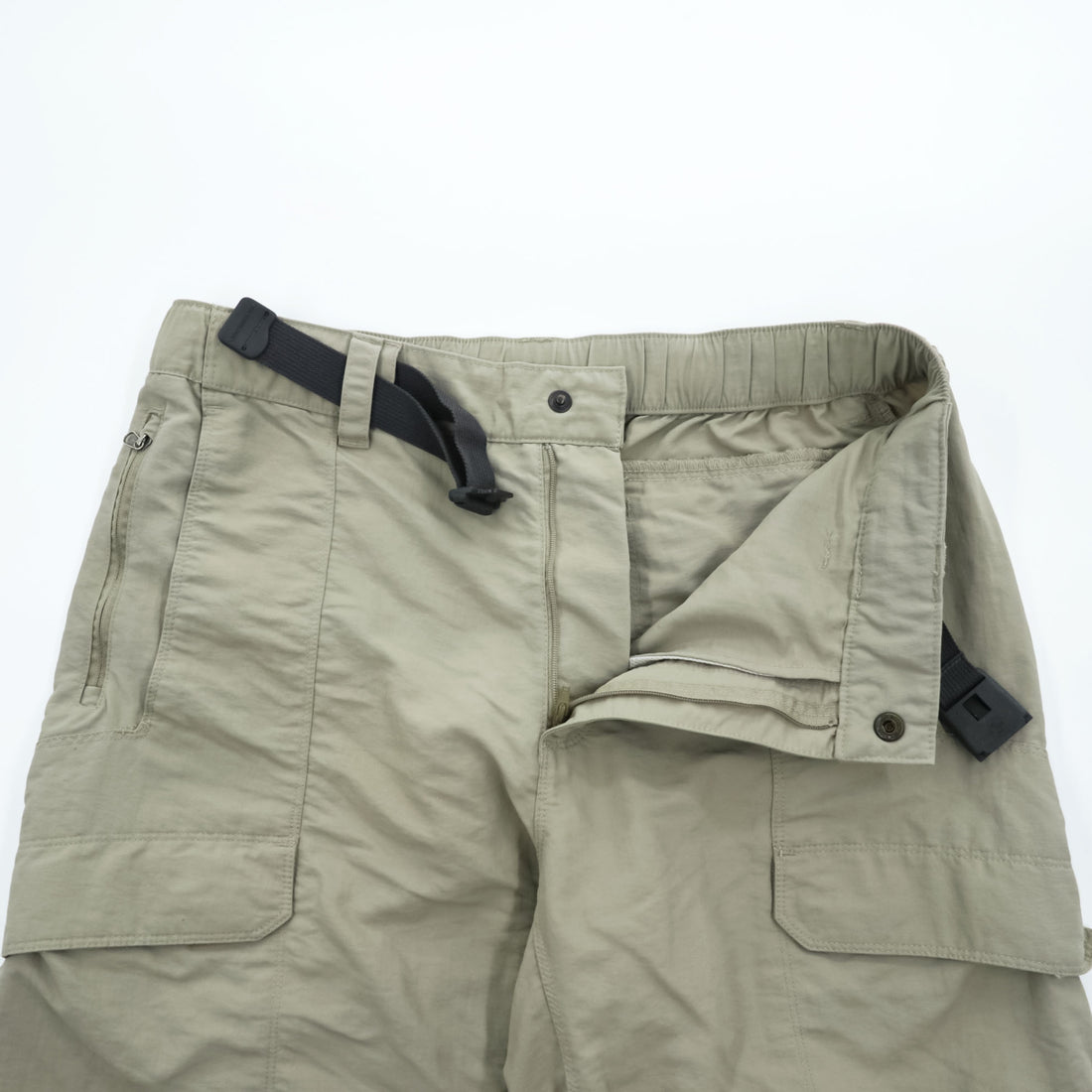 THE NORTH FACE アウトドア カーゴショーツ ショートパンツ M ベージュ ベルト付
