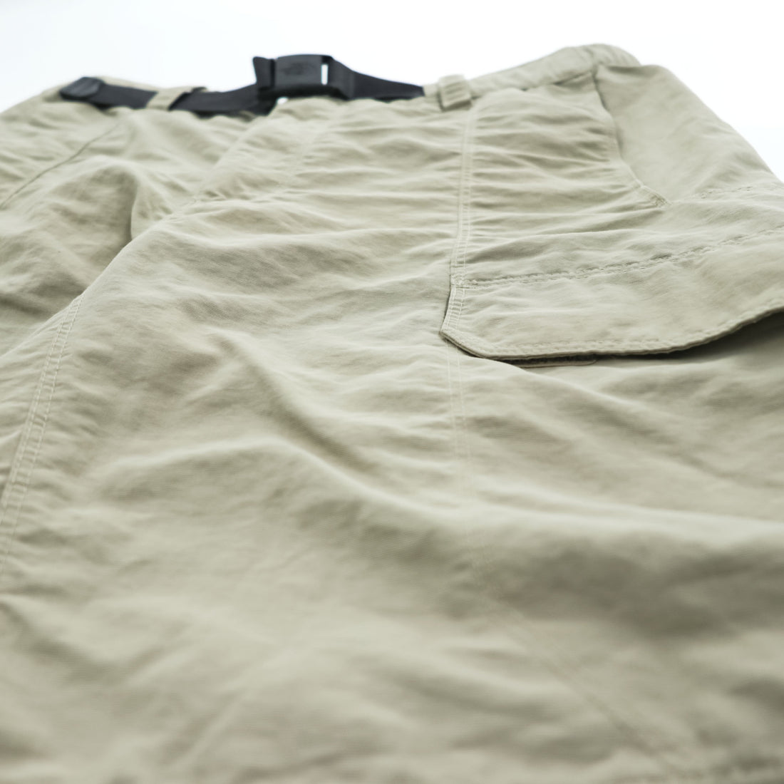 THE NORTH FACE アウトドア カーゴショーツ ショートパンツ M ベージュ ベルト付