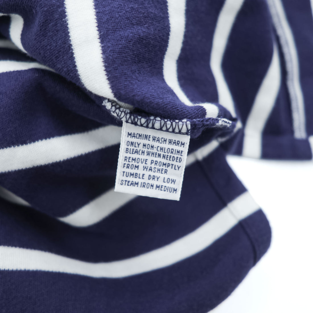 Polo Ralph Lauren 90s Vintage Rugby Shirt, Size XL, Navy & White Striped, Small Pony Logo Embroidery, Oversized