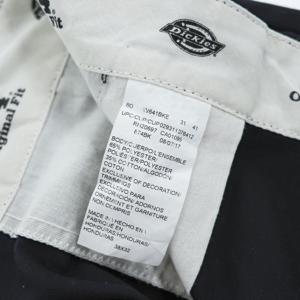 Dickies 874 ORIGINAL FIT チノ ワークパンツ W38 × 32 ブラック