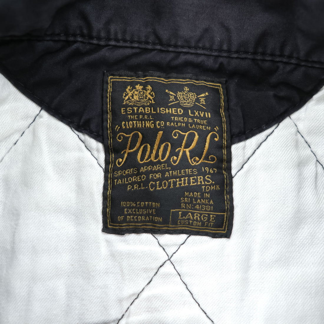 Polo Ralph Lauren ポロシャツ L ブラック 鹿の子 エンブレム ナンバリング ワッペン