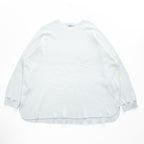 Graphpaper Made in Japan Long Sleeve T-Shirt Waffle Thermal White FREE GM211-70139B