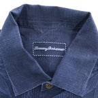 Tommy Bahama アロハシャツ シルク 半袖シャツ M ネイビー 花柄 ココナッツボタン