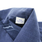 Tommy Bahama アロハシャツ シルク 半袖シャツ M ネイビー 花柄 ココナッツボタン