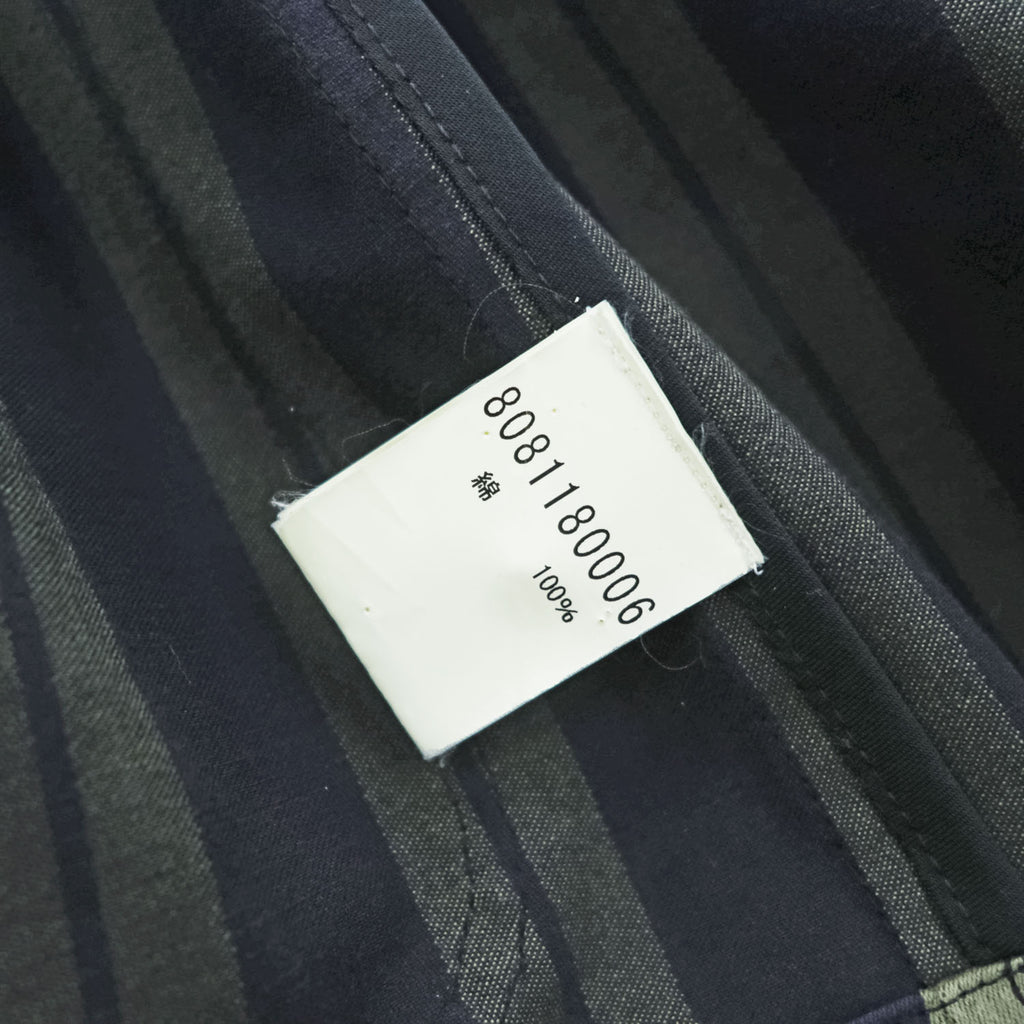 Nigel Cabourn 英国製 テーラードジャケット ストライプ ブレザー S ネイビー イングランド製 8081180006
