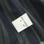 Nigel Cabourn 英国製 テーラードジャケット ストライプ ブレザー S ネイビー イングランド製 8081180006