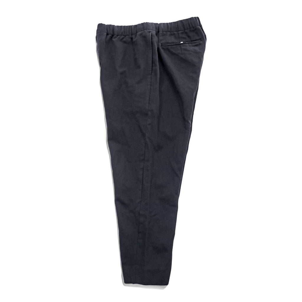 AURALEE 日本製 イージーパンツ スラックス パンツ 3 ブラック WOOL KERSEY EASY PANTS A7AP03BK