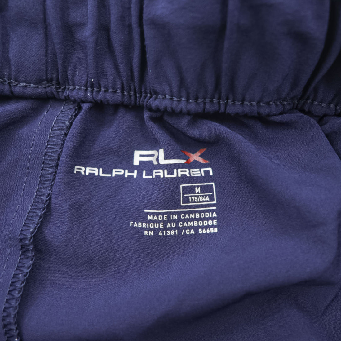 RLX Ralph Lauren トラックパンツ ジャージ イージーパンツ M ネイビー ストレッチ