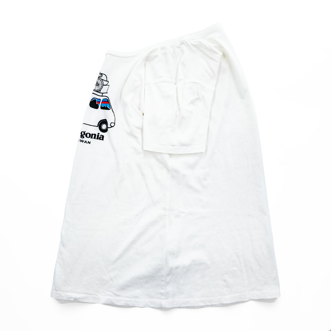 Patagonia USA製 Tシャツ S REGULAR FIT ホワイト 台湾限定デザイン TAIWAN Fitzroy Paddle Van 39326