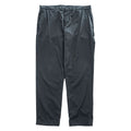 EMPORIO ARMANI スラックス トラウザーズ パンツ XL ブラック ダブルカフス リヨセル 7V1PN8 1NJTZ