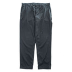 EMPORIO ARMANI スラックス トラウザーズ パンツ XL ブラック ダブルカフス リヨセル 7V1PN8 1NJTZ