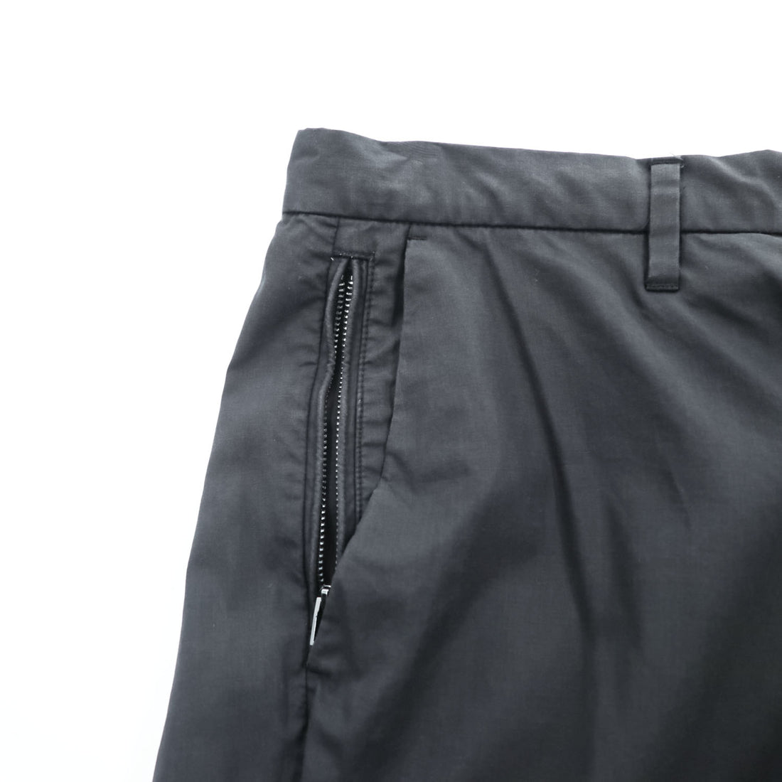 EMPORIO ARMANI スラックス トラウザーズ パンツ XL ブラック ダブルカフス リヨセル 7V1PN8 1NJTZ