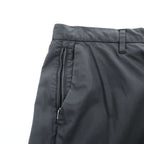EMPORIO ARMANI スラックス トラウザーズ パンツ XL ブラック ダブルカフス リヨセル 7V1PN8 1NJTZ