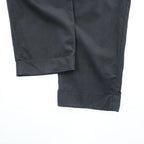 EMPORIO ARMANI スラックス トラウザーズ パンツ XL ブラック ダブルカフス リヨセル 7V1PN8 1NJTZ