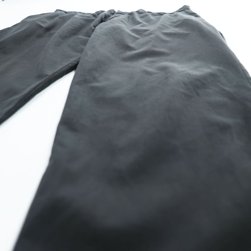 EMPORIO ARMANI スラックス トラウザーズ パンツ XL ブラック ダブルカフス リヨセル 7V1PN8 1NJTZ