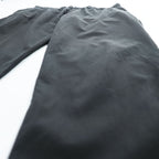 EMPORIO ARMANI スラックス トラウザーズ パンツ XL ブラック ダブルカフス リヨセル 7V1PN8 1NJTZ
