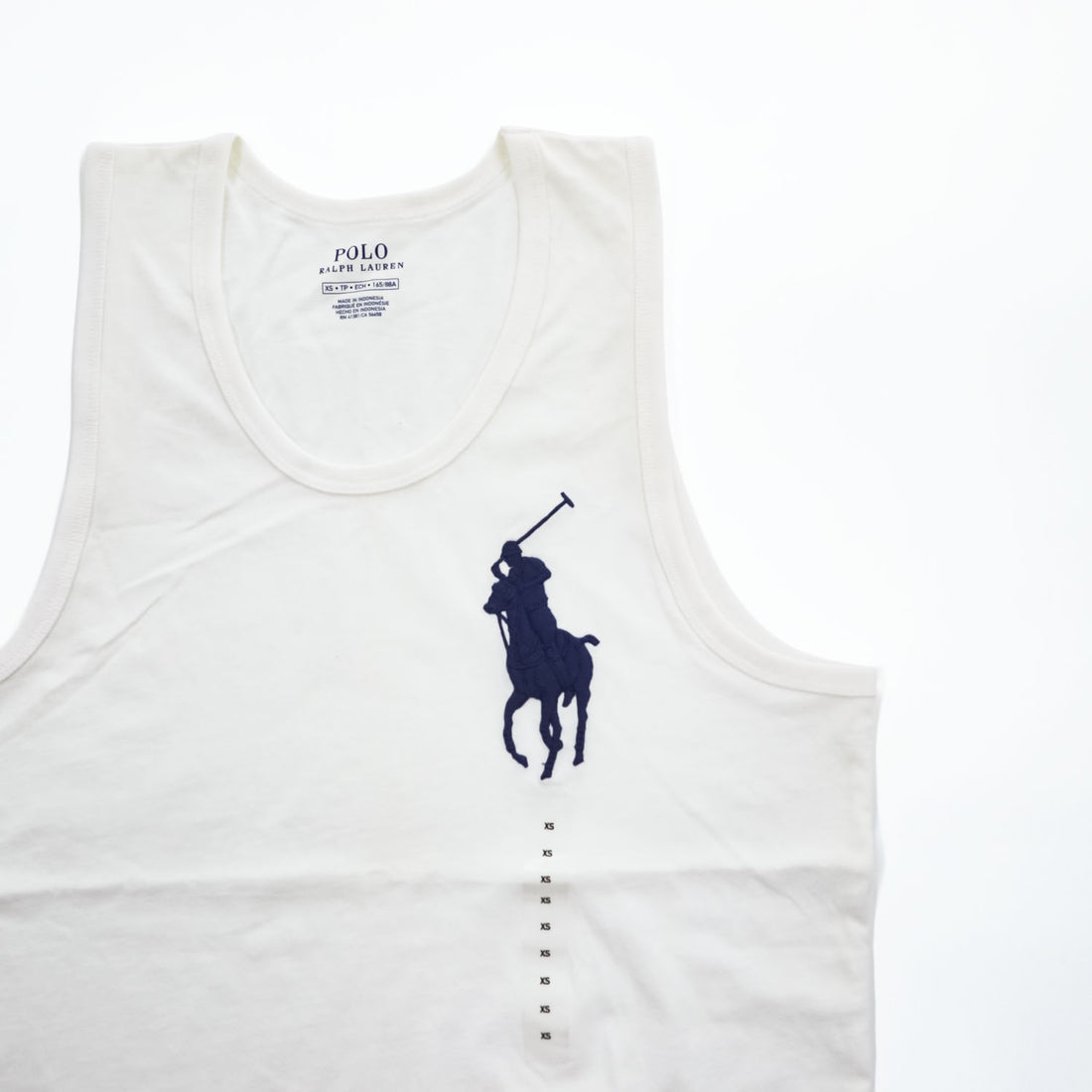 Polo Ralph Lauren タンクトップ XS ホワイト ビッグポニー 未使用品