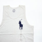 Polo Ralph Lauren タンクトップ XS ホワイト ビッグポニー 未使用品