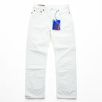 Acne Studios Bla Konst イタリア製 ホワイト デニムパンツ Log White 5ポケット ジーンズ 28 32 未使用品 30G176-164