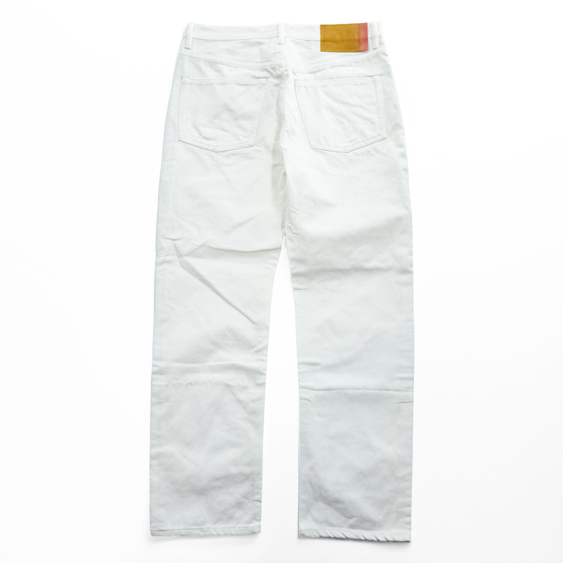 Acne Studios Bla Konst イタリア製 ホワイト デニムパンツ Log White 5ポケット ジーンズ 28 32 未使用品 30G176-164