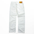 Acne Studios Bla Konst イタリア製 ホワイト デニムパンツ Log White 5ポケット ジーンズ 28 32 未使用品 30G176-164