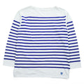 ORCIVAL フランス製 バスクシャツ 長袖 ロングスリーブ Tシャツ ロンT XL ブルー ホワイト ボーダー ボートネック