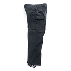 TRU-SPEC BDU 米軍 US ARMY ミリタリー カーゴパンツ L ブラック コンバット トラウザーズ ダブルニー ドローコード 8415-01-084-1713