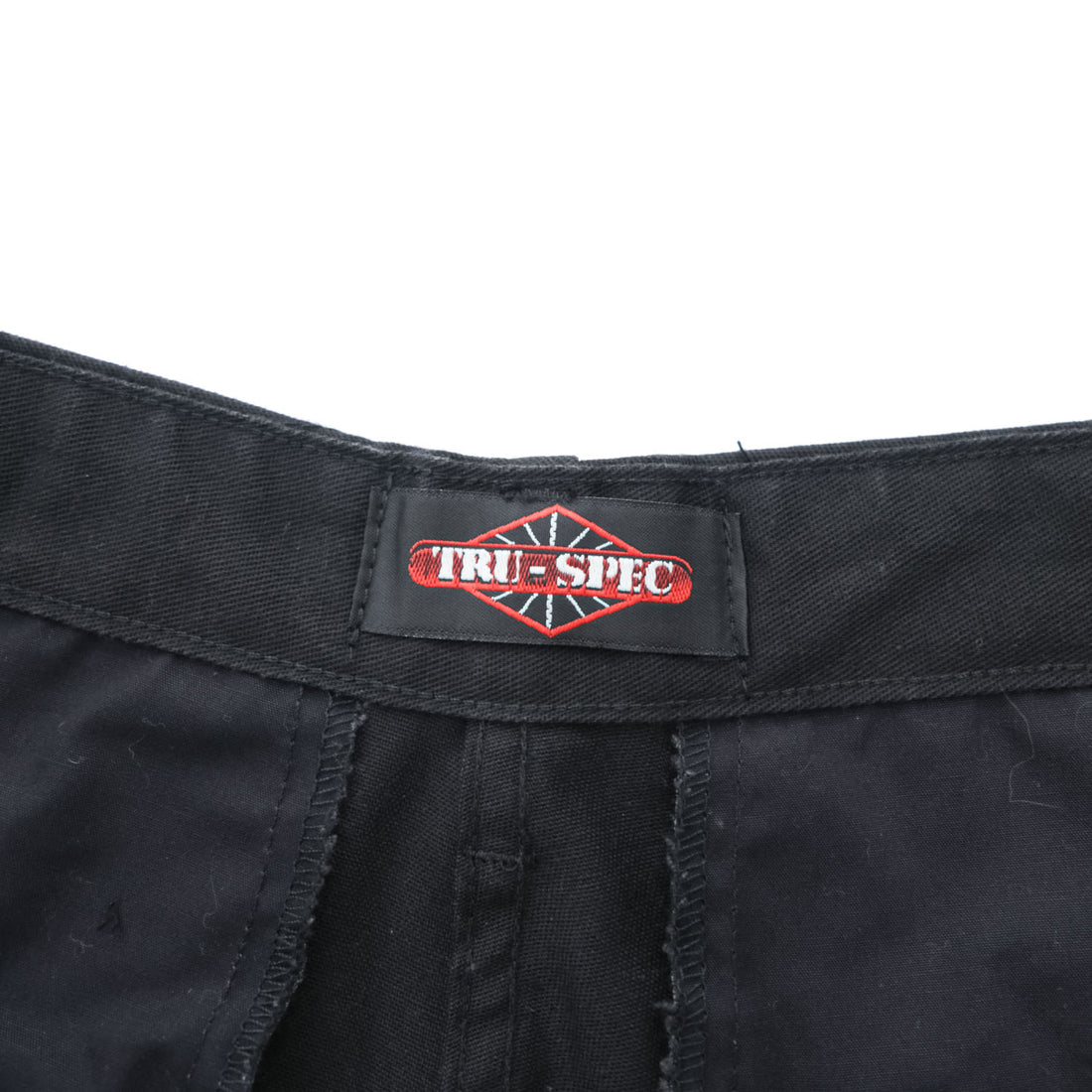 TRU-SPEC BDU 米軍 US ARMY ミリタリー カーゴパンツ L ブラック コンバット トラウザーズ ダブルニー ドローコード 8415-01-084-1713