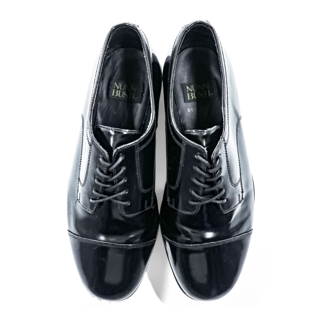 NUNN BUSH レザー ドレスシューズ 革靴 27.5cm ブラック DRESS FLEX ストレートチップ 81554-01