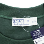 Polo Ralph Lauren 鹿の子 半袖 Tシャツ M グリーン 刺繍 スモールポニー ロゴ 未使用品