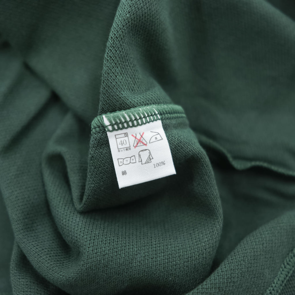 Polo Ralph Lauren 鹿の子 半袖 Tシャツ M グリーン 刺繍 スモールポニー ロゴ 未使用品