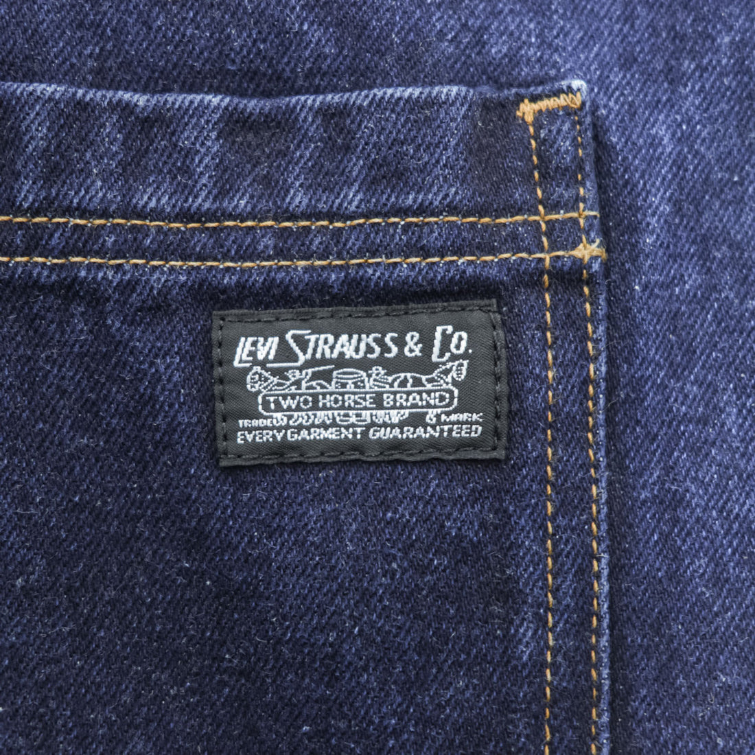 Levi's ビッグE デニム オーバーオール L インディゴ ブルー 濃紺 リジッド ペインター ビブ A2092-0000