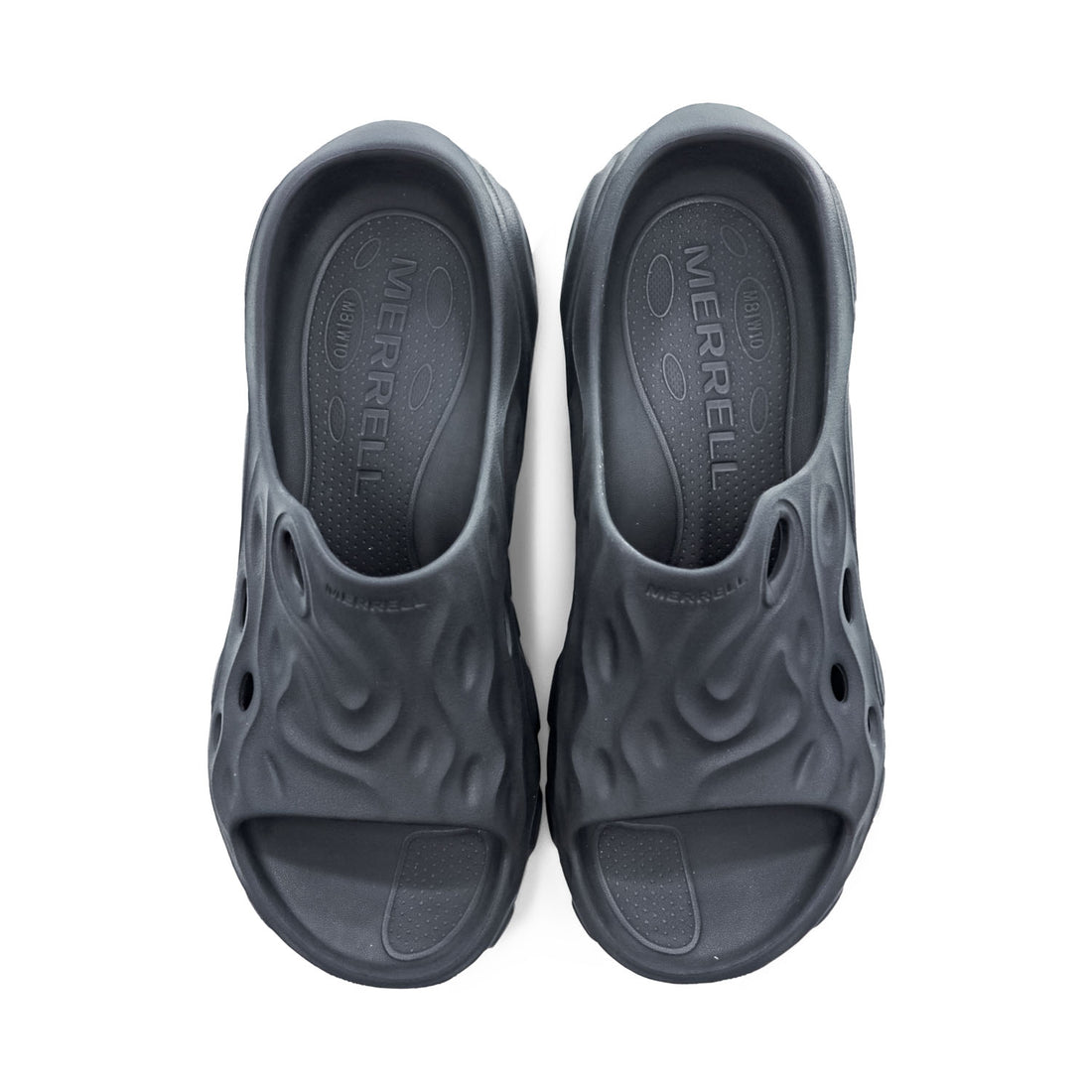 MERRELL ハイドロ HYDRO SLIDE 2 スライドサンダル 26cm ブラック ダークグレー EVA