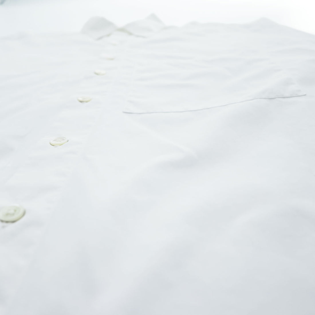 AURALEE 日本製 WASHED FINX TWILL BIG SHIRTS 長袖 ビッグシャツ L ホワイト オーバーサイズ フィンクスコットンツイル A7AS02TN